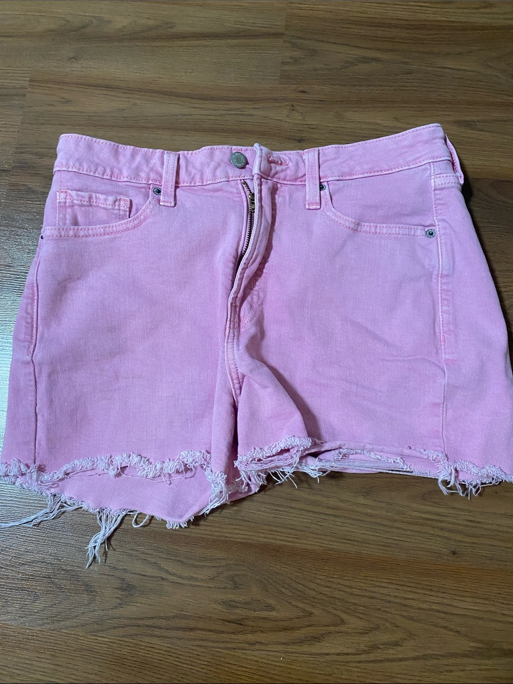 ✨8/$10. Old Navy. Women's Pink Denim Cutoff Shorts. Size 12